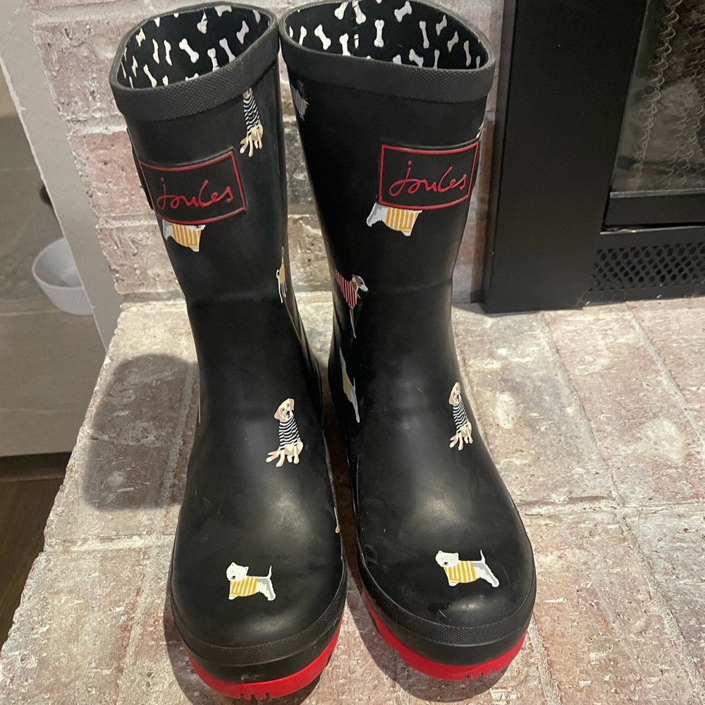 Joules rain boots